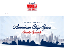 Tablet Screenshot of americanchipspice.co.uk